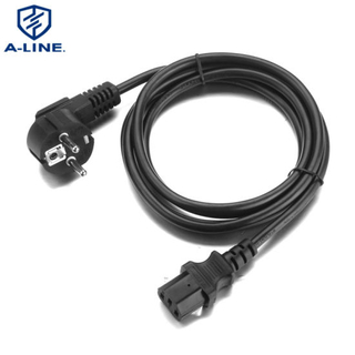 Cable de alimentación de extensión European Standard 10A 3 Pin con conector C13