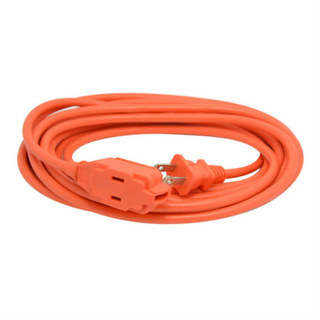 Cable de extensión de tipo América de 8 pies 18awg con 2 salidas de extensión de potencia