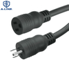 16awg 20m Cable de extensión de potencia de 3 pines de EE. UU.