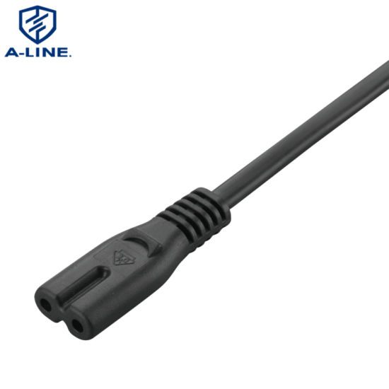 Cable de alimentación de 2 pines aprobado por UL con conector C7
