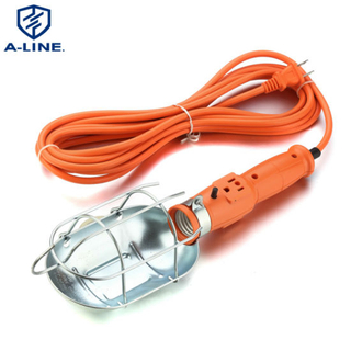 Fábrica Al por mayor US 13A 125V 2 pin Cable de alimentación de Cul Cul con lámpara de trabajo
