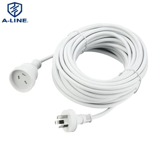 Al aire libre 10A 250V 3 PIN Australia Cable de extensión 20m