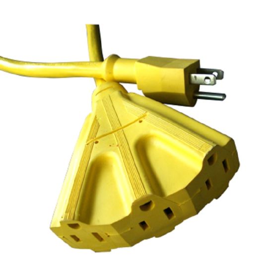 Cable de extensión de potencia de AC estándar de 15m estándar de US de 125 V.