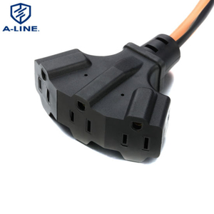 Cordón de extensión de interior y interior de servicio pesado 40ft 100 pies 16awg 14awg 