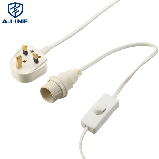 Cable de alimentación de CA con interruptor 303 y soporte E14