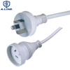 Al aire libre 10A 250V 3 PIN Australia Cable de extensión 20m