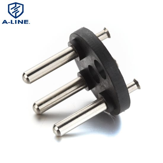 Inserto de enchufe de 3 pines con el estándar de Israel
