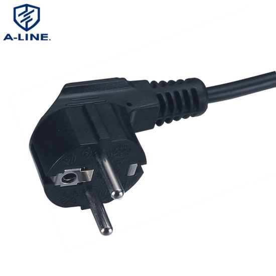 Factory Wholseale Price Europa VDE Pins AC Cable de alimentación