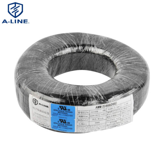 Precio de fábrica UL Aprobado 300V PVC Aislamiento de cobre eléctrico de cobre