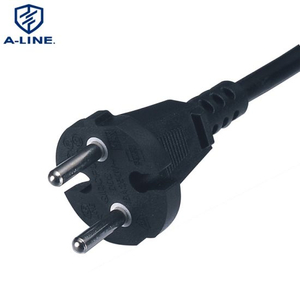 China Factory VDE Pins European Tipo 2 Cable de alimentación redondo de CA redondo