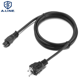 Cable de alimentación de CA directo aprobado por VDE con conector C5