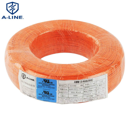 Precio de fábrica UL Aprobado 300V PVC Aislamiento de cobre eléctrico de cobre