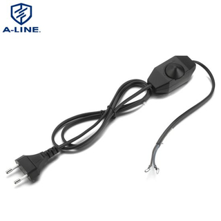 Cable de alimentación de la lámpara de sal de European Type 2 con interruptor de atenuación