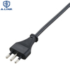 Cable de alimentación de CA de extensión de 3 pin de ITalia ITalia