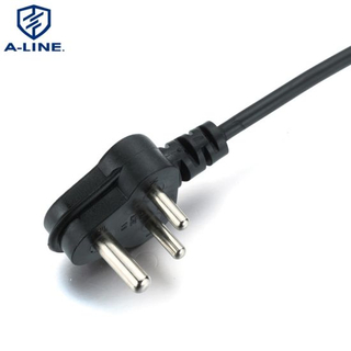 Sudáfrica 3 alfileres 6A Factory de cable de alimentación