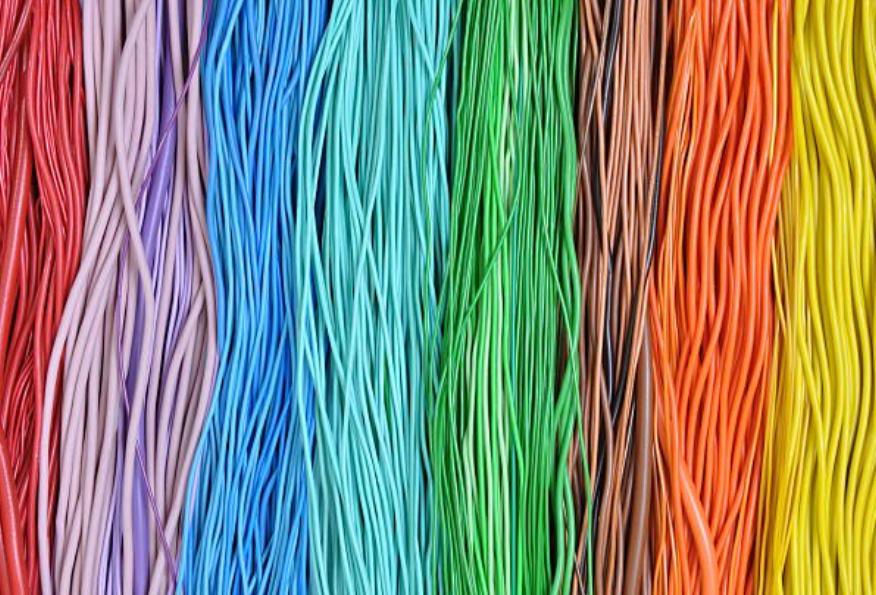 colores de alambre eléctrico comunes