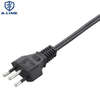 Brasil 10a 250V Dos alfileres Cable de alimentación de AC Fábrica