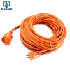 Cable de extensión transparente de 10m de Australia con 10a, 250V, H07VV-F 3*1.5 mm2 
