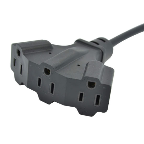 Cordón de extensión de interior y interior de servicio pesado 40ft 100 pies 16awg 14awg 