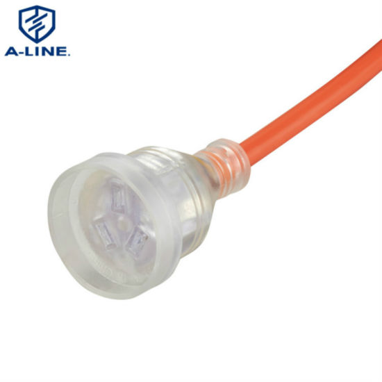 Certificación competitiva de Australia Australia SAA Cable de extensión de 3 puntas de 3 pines.