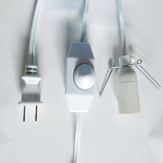 Cable de alimentación de la lámpara de EE. UU. Con interruptor de atenuación