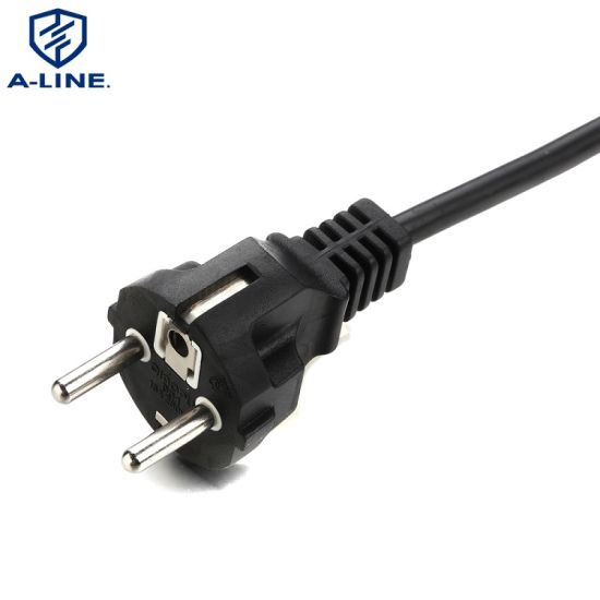 Cable de alimentación de CA directo aprobado por VDE con conector C5