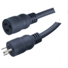 16awg 20m Cable de extensión de potencia de 3 pines de EE. UU.