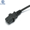 Venta caliente 3 pin PVC Proveedor de cable de alimentación del Reino Unido aislado