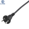 China Factory VDE Pins European Tipo 2 Cable de alimentaci&oacute;n redondo de CA redondo