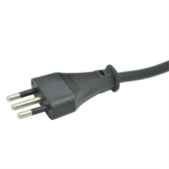 Cable de alimentación de CA de extensión de 3 pin de ITalia ITalia