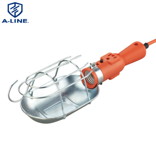 Fábrica Al por mayor US 13A 125V 2 pin Cable de alimentación de Cul Cul con lámpara de trabajo